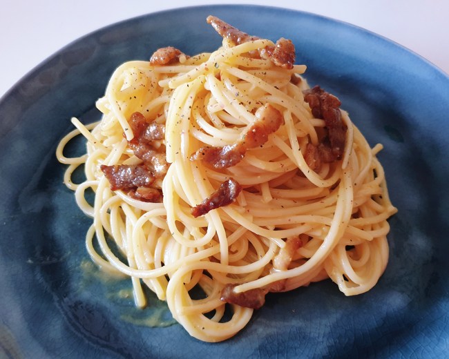 Receta de Pasta Carbonara original italiana - Varoma Fest