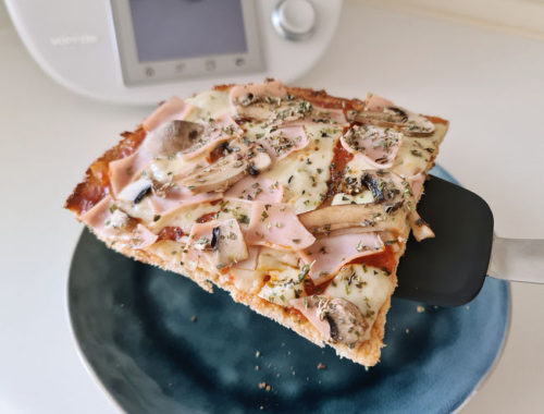 receta-pizza-pollo-keto-Thermomix