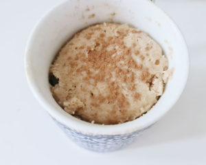 mug cake fit proteina saludable