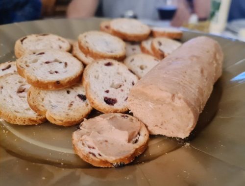 receta navidad turrón de foie aperitivo navideño