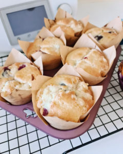 muffins starbucks thermomix arandanos