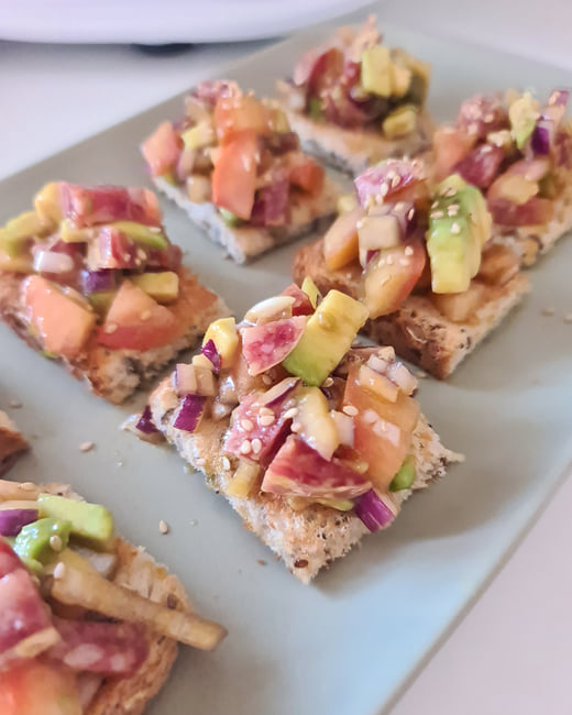 tartar de fuet receta aperitivo frío varomafest