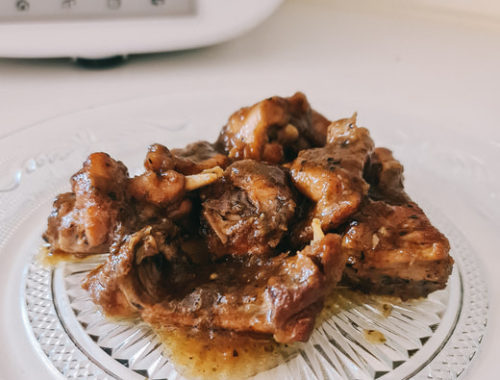 pollo a la cerveza receta thermomix