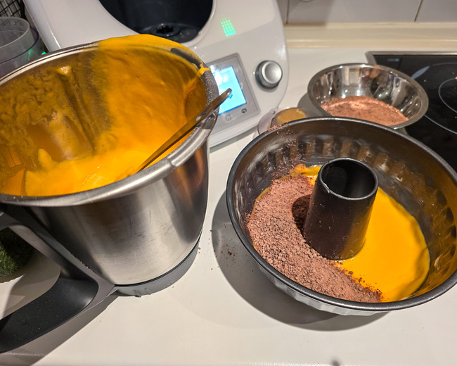 bizcocho de zanahoria y chocolate thermomix pasos