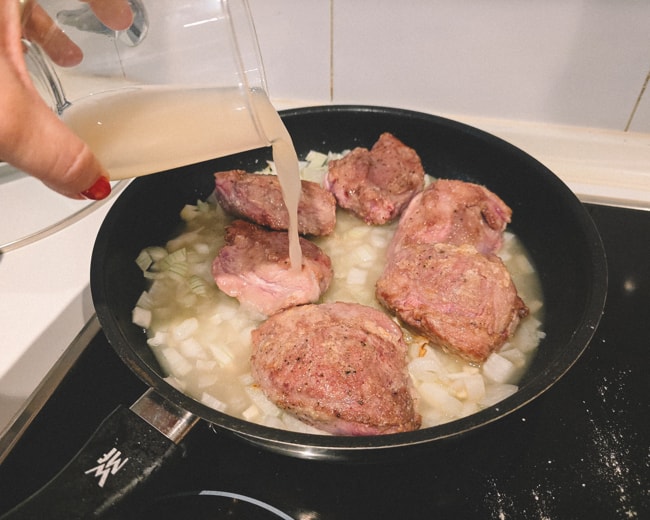 carrilleras con salsa de verduras crockpot