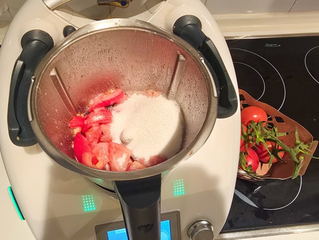 mermelada de tomate en thermomix