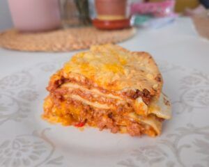 lasaña de tortillas mexicanas thermomix