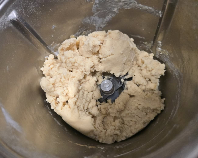 masa de galletas de navidad de mantequilla