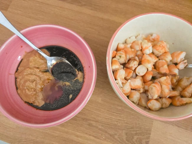 salsa de cacahuete para pasta